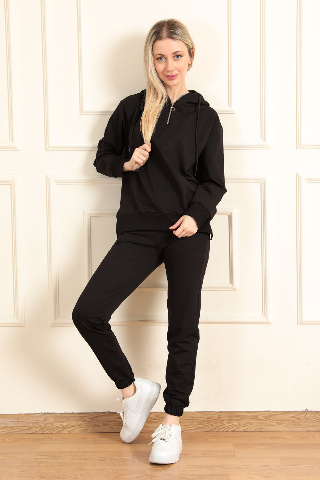 MPL Women's Half Zip Hooded Tracksuit 971 - Villa del Carbón