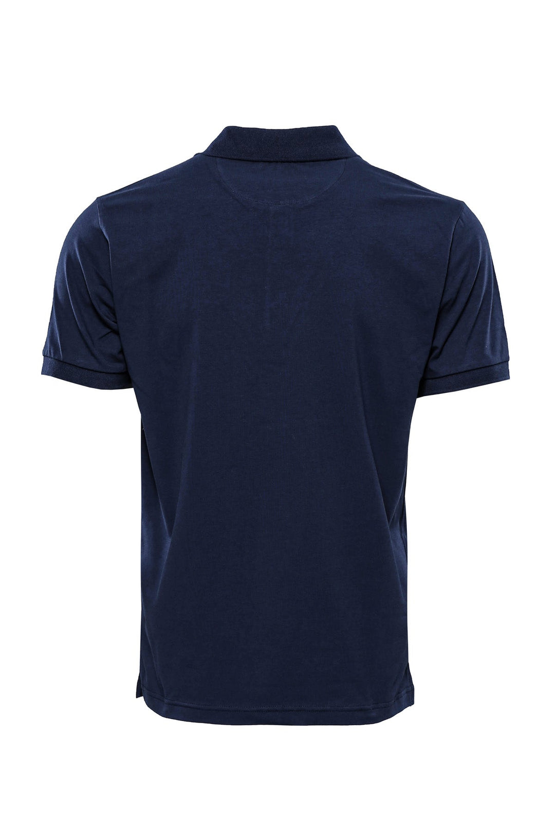 WSS Navy Blue Polo Collar T-shirt  - Singen