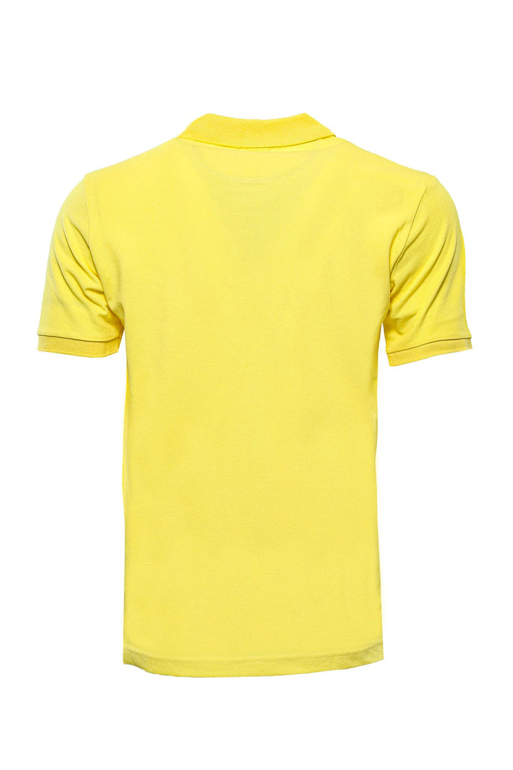 WSS Yellow Oxford Polo Collar T-shirt  - Singen