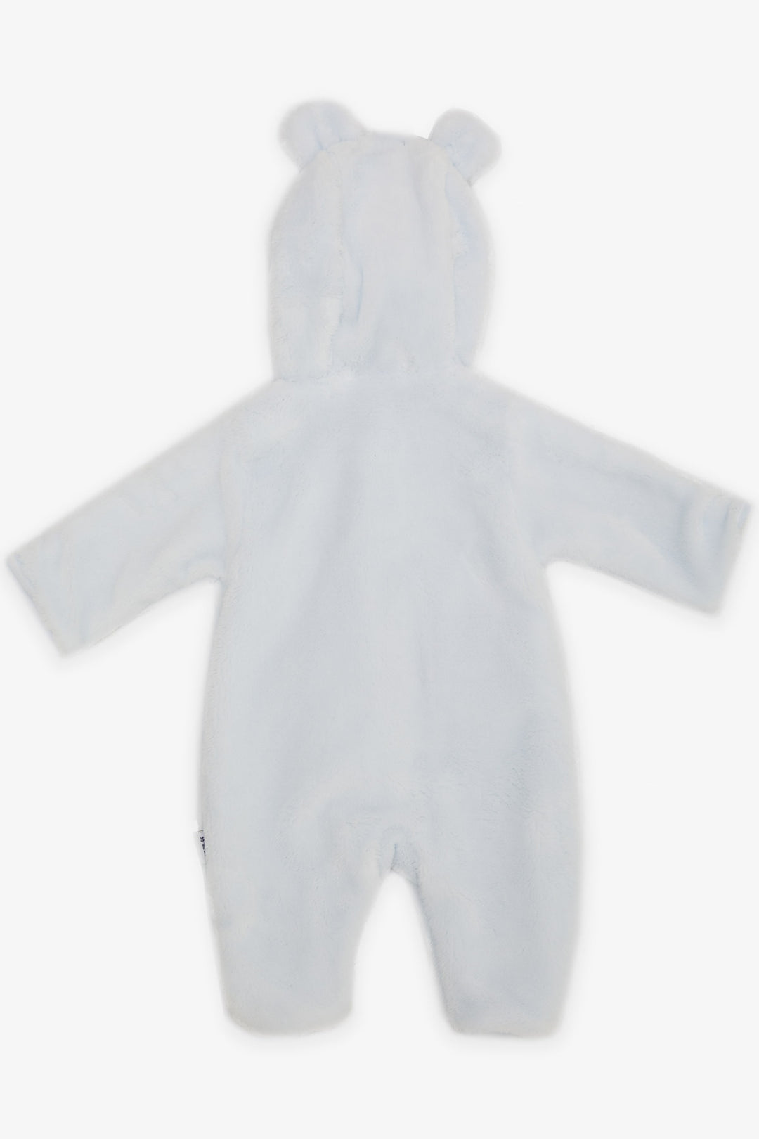 BRE Albimini Baby Boy Plush Jumpsuit Lamb Embroidery with Moving Ears 3-4 Months-6-9 Months, Baby Blue - Cantù