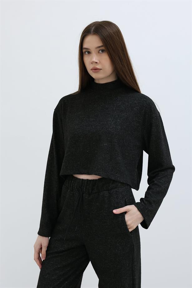 RYN Fisherman Collar Blouse - Black - Mâcon