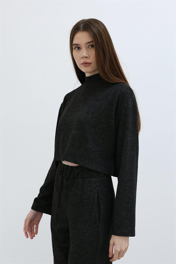 RYN Fisherman Collar Blouse - Black - Mâcon