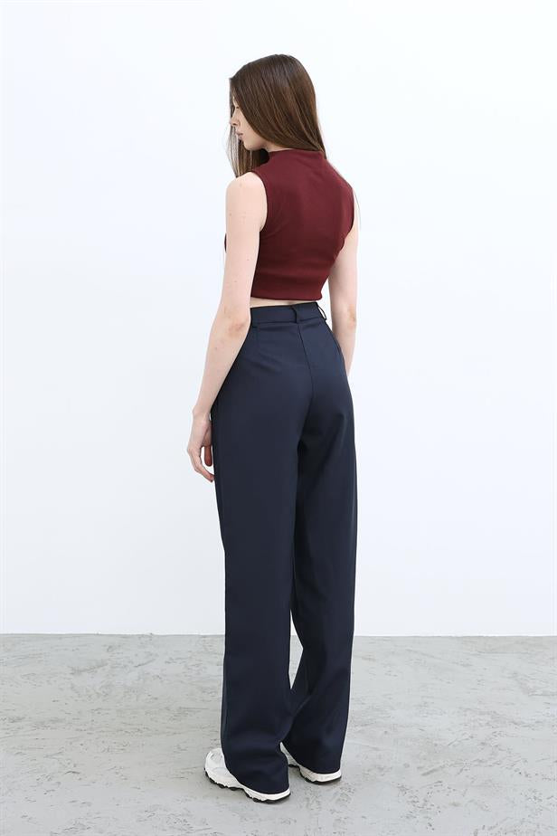 RYN TROUSERS - Navy Blue - Sunbury