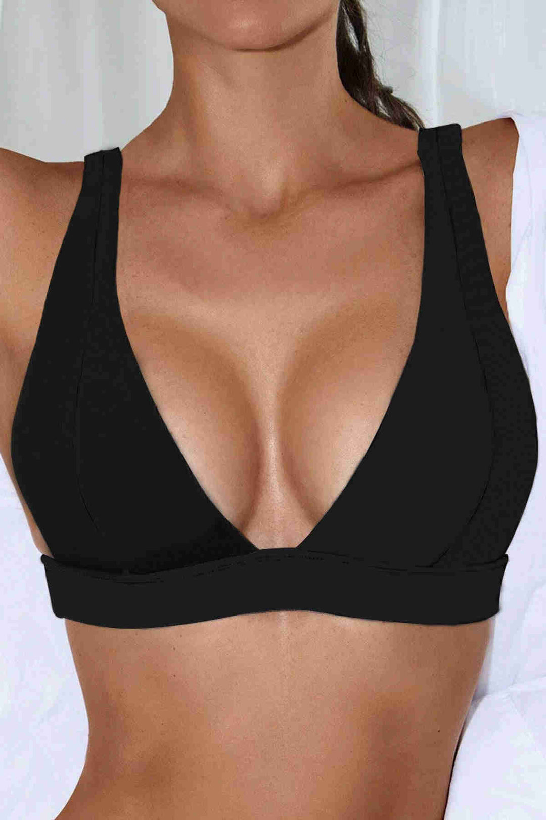 IGR Women Angels in Bikini Top Black - Bootle