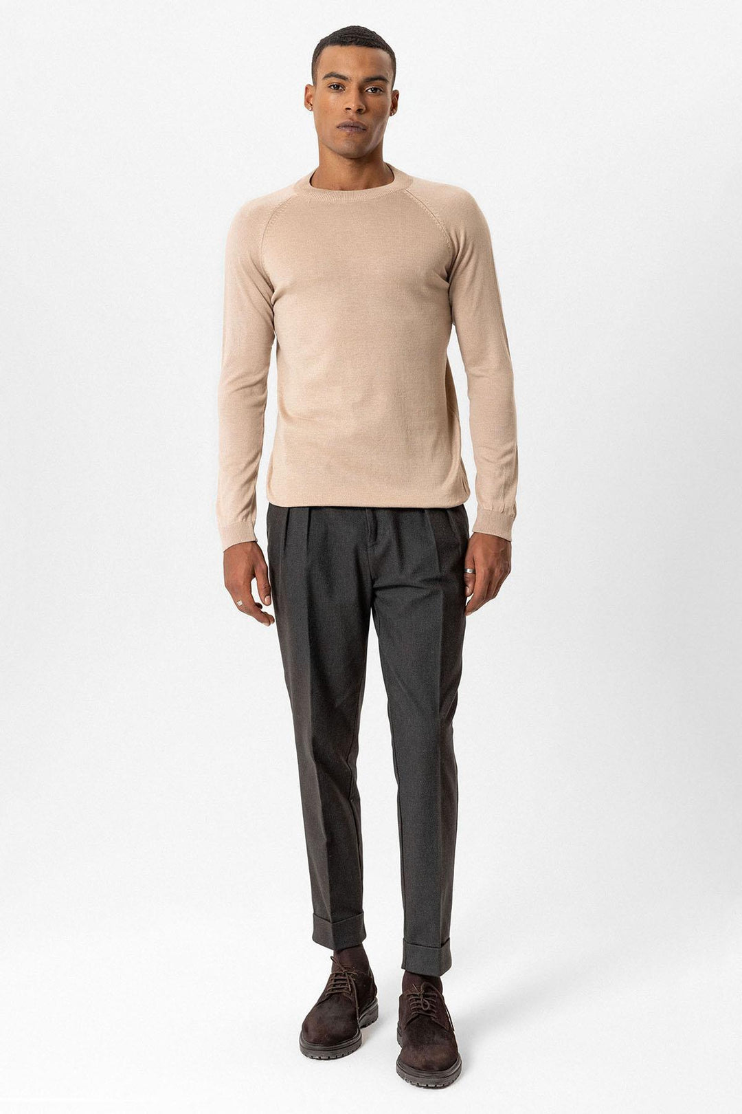 ANT Crew Neck Slim Fit Knitwear Sweater - Covington