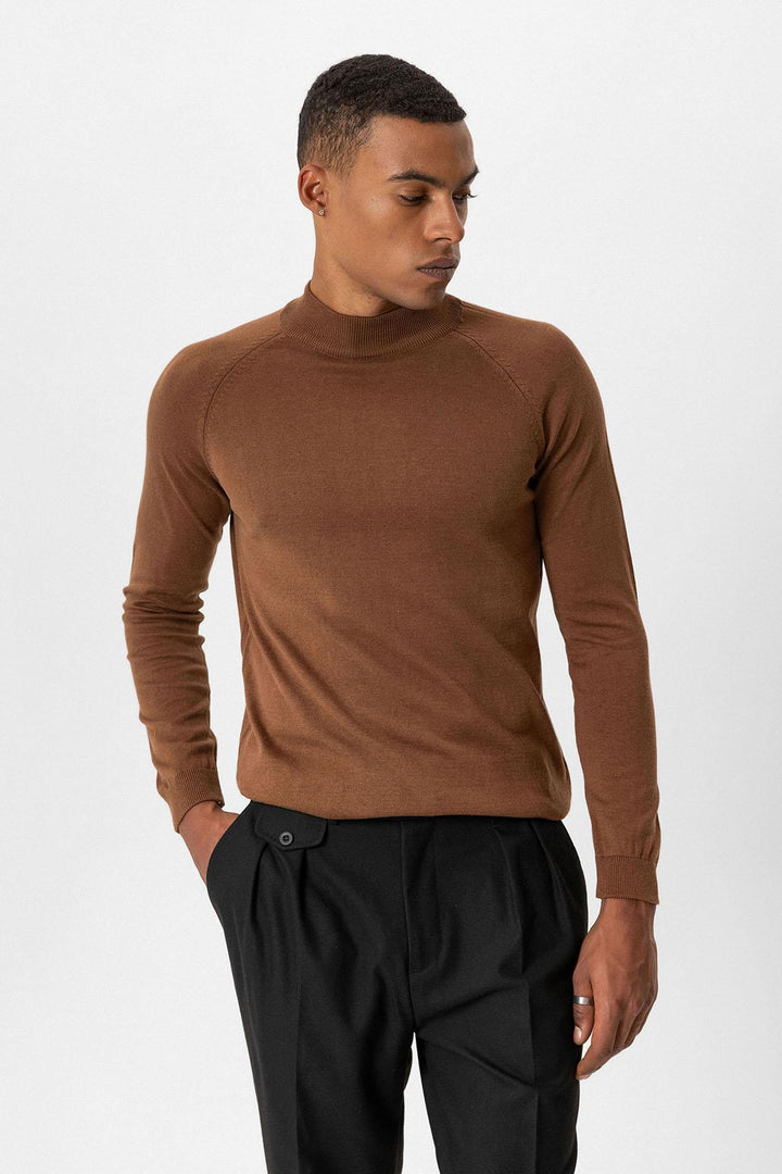 ANT Half Turtleneck Men's Knitwear - Tejupilco