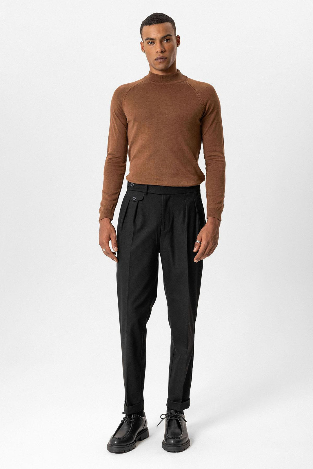 ANT Half Turtleneck Men's Knitwear - Tejupilco