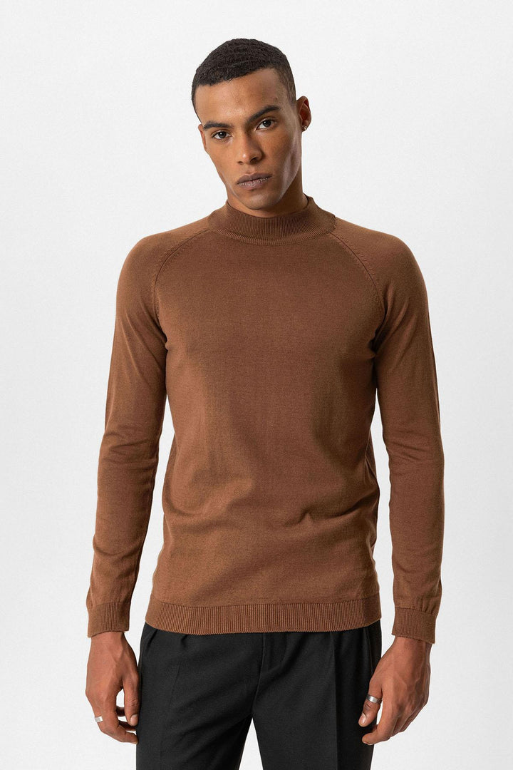 ANT Half Turtleneck Men's Knitwear - Tejupilco