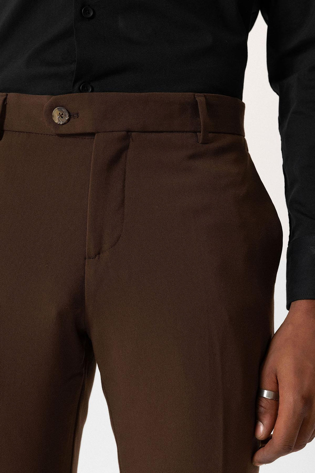 ANT Regular Fit Double Leg Men's Trousers - Glenview