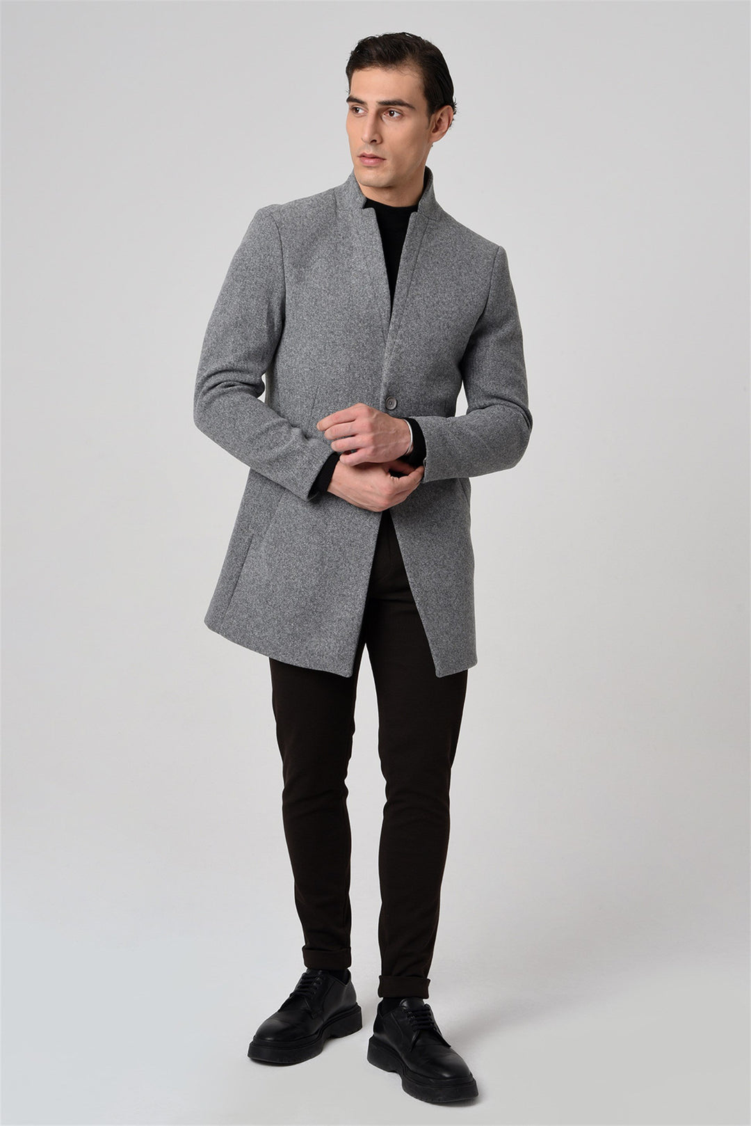 ANT Wool Blended Men's Cachet Coat - Narbonne