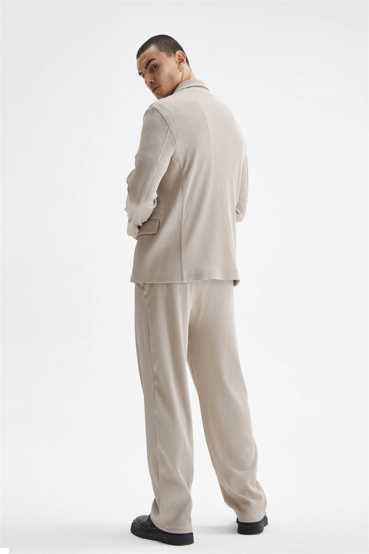 ANT Men's Ribbed Textured Oversize Suit - Falkirk