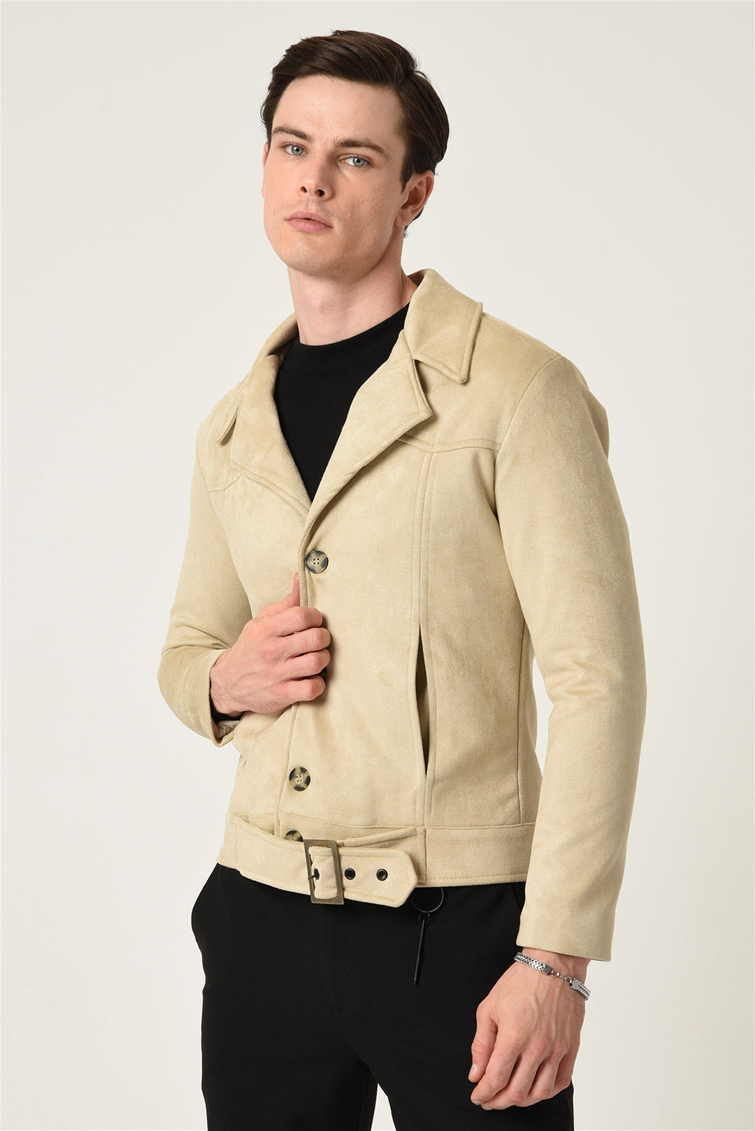 ANT Men's Suede Coat - Parla