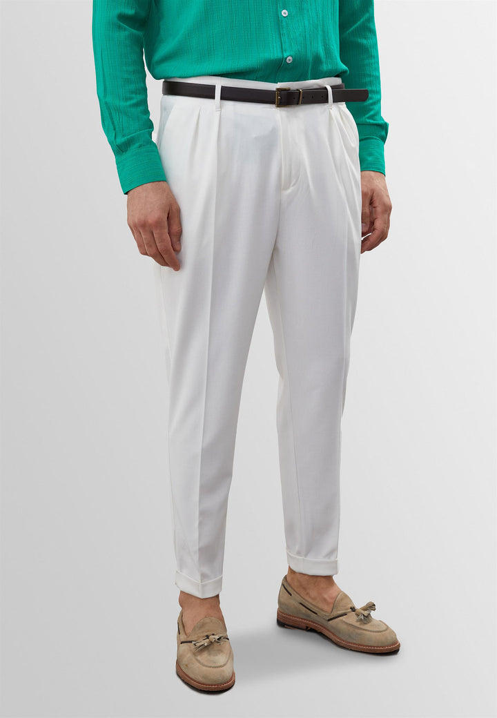 ANT High Waist Belted Trousers - Monopoli