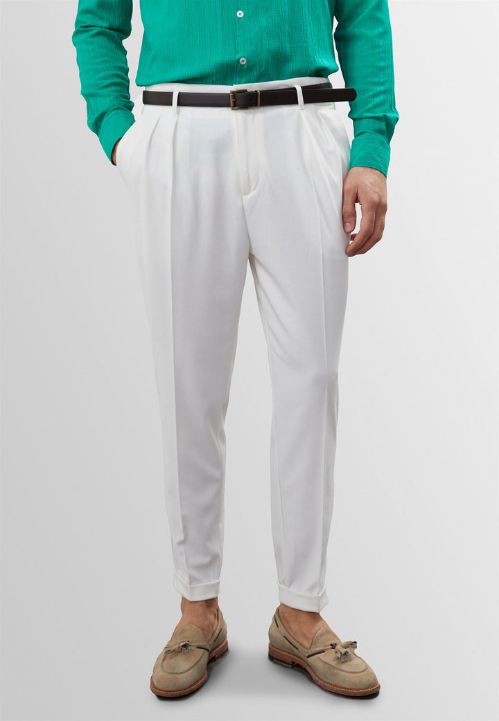 ANT High Waist Belted Trousers - Monopoli