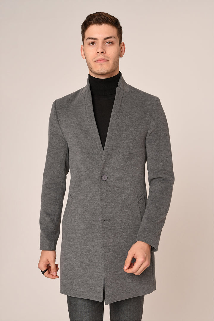 ANT Wool Blended Men's Cachet Coat - Old Bridge