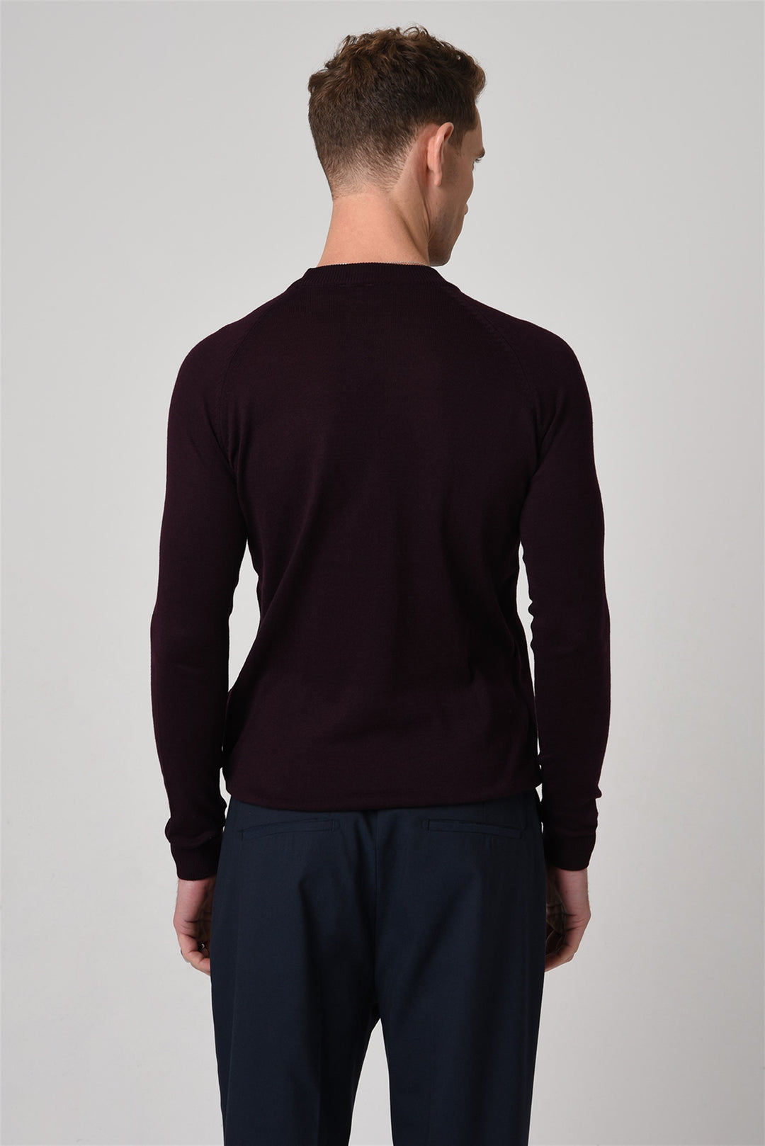 ANT Crew Neck Slim Fit Knitwear Sweater - Giurgiu