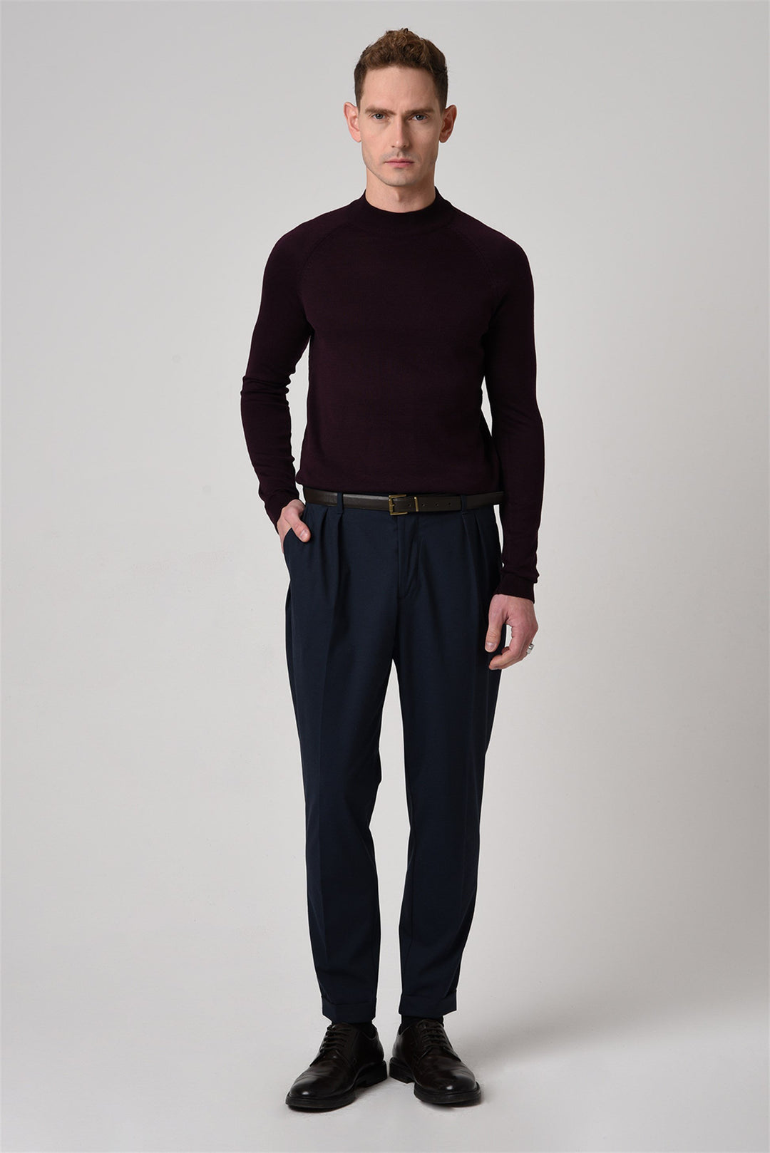 ANT Crew Neck Slim Fit Knitwear Sweater - Giurgiu