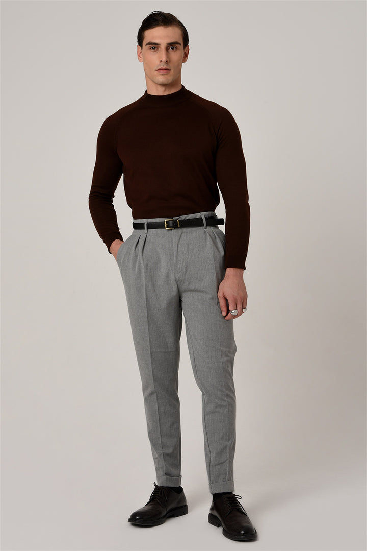 ANT High Waist Belted Trousers - Andria