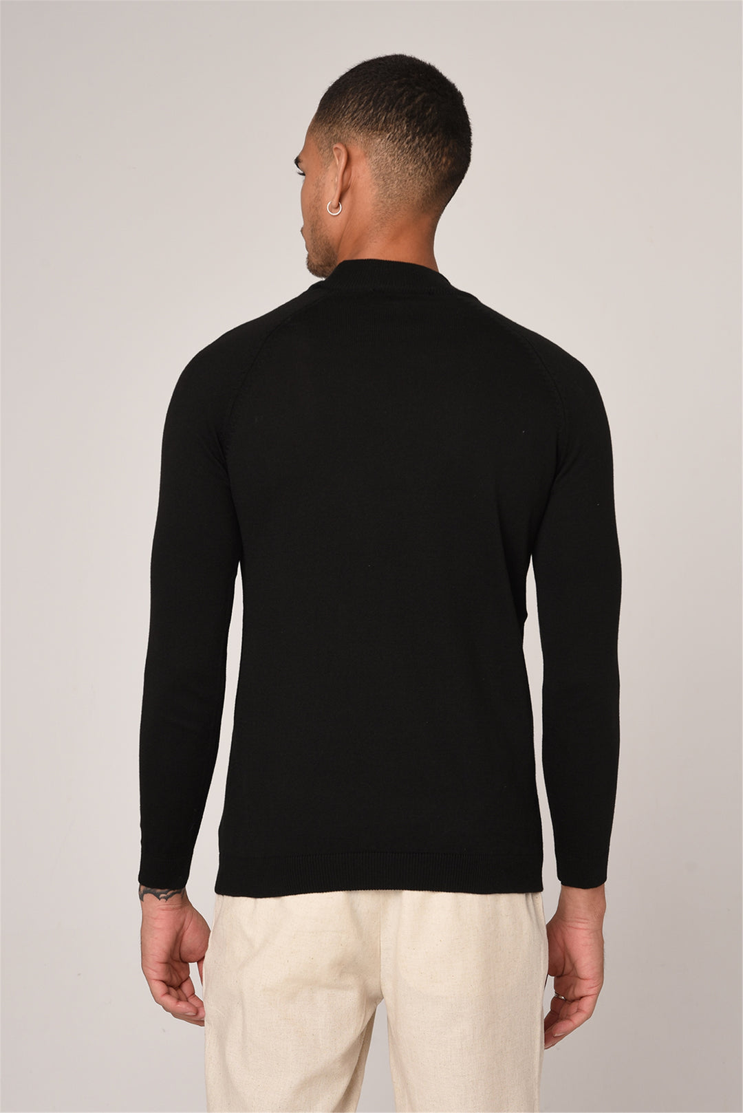 ANT Half Turtleneck Slim Fit Knitwear Sweater - San Adrián de Besós