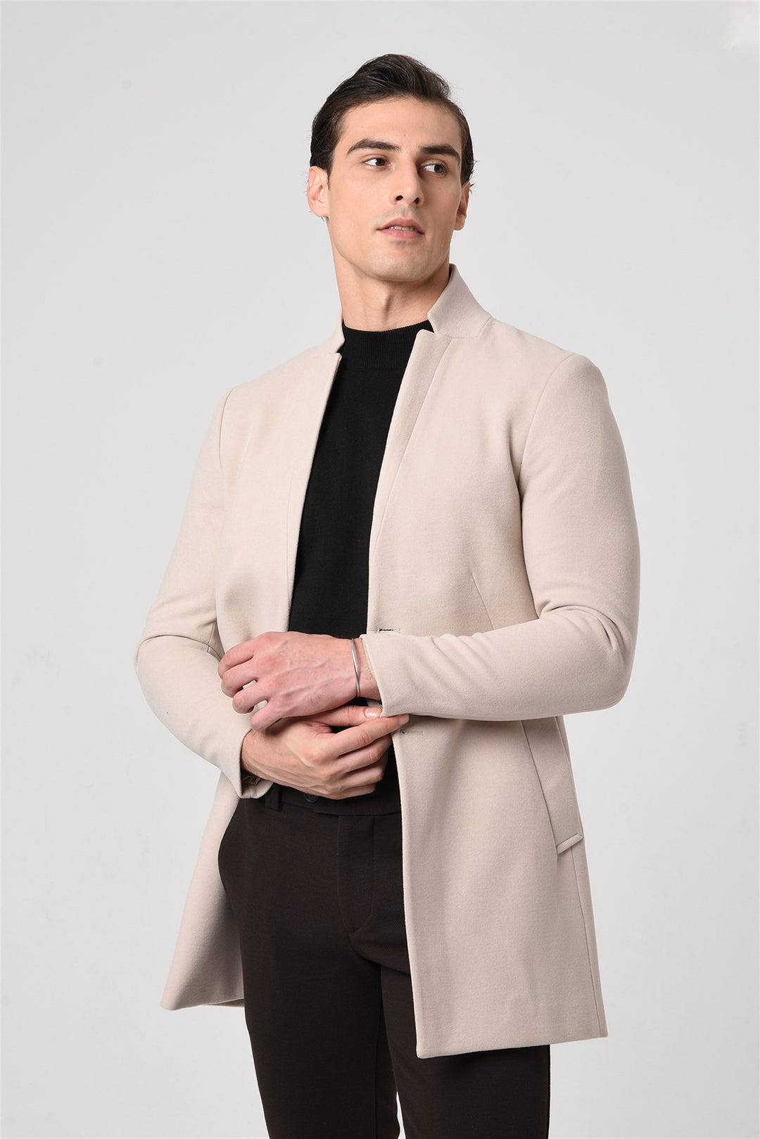 ANT Wool Blended Men's Cachet Coat - Auburn