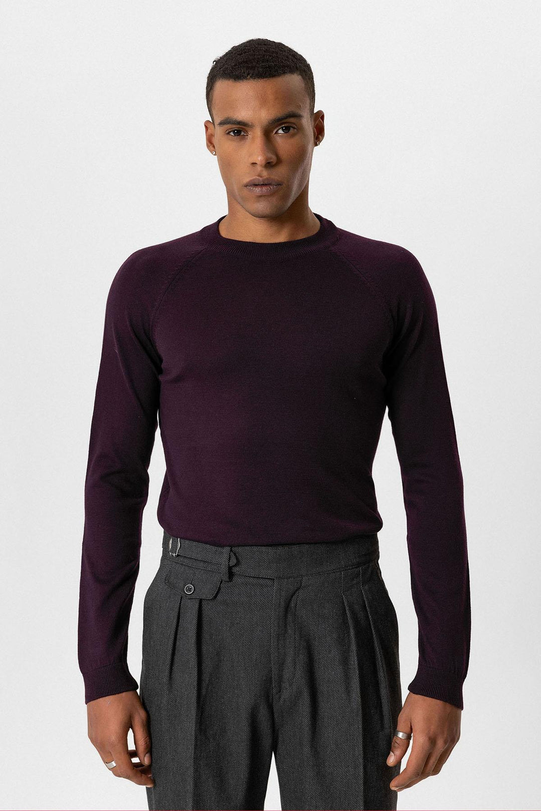 ANT Crew Neck Slim Fit Knitwear Sweater - San Andrés Cholula