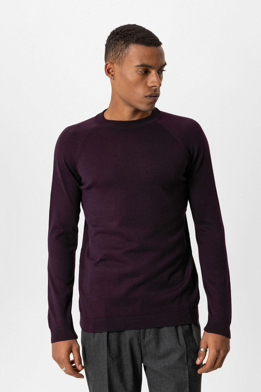 ANT Crew Neck Slim Fit Knitwear Sweater - San Andrés Cholula