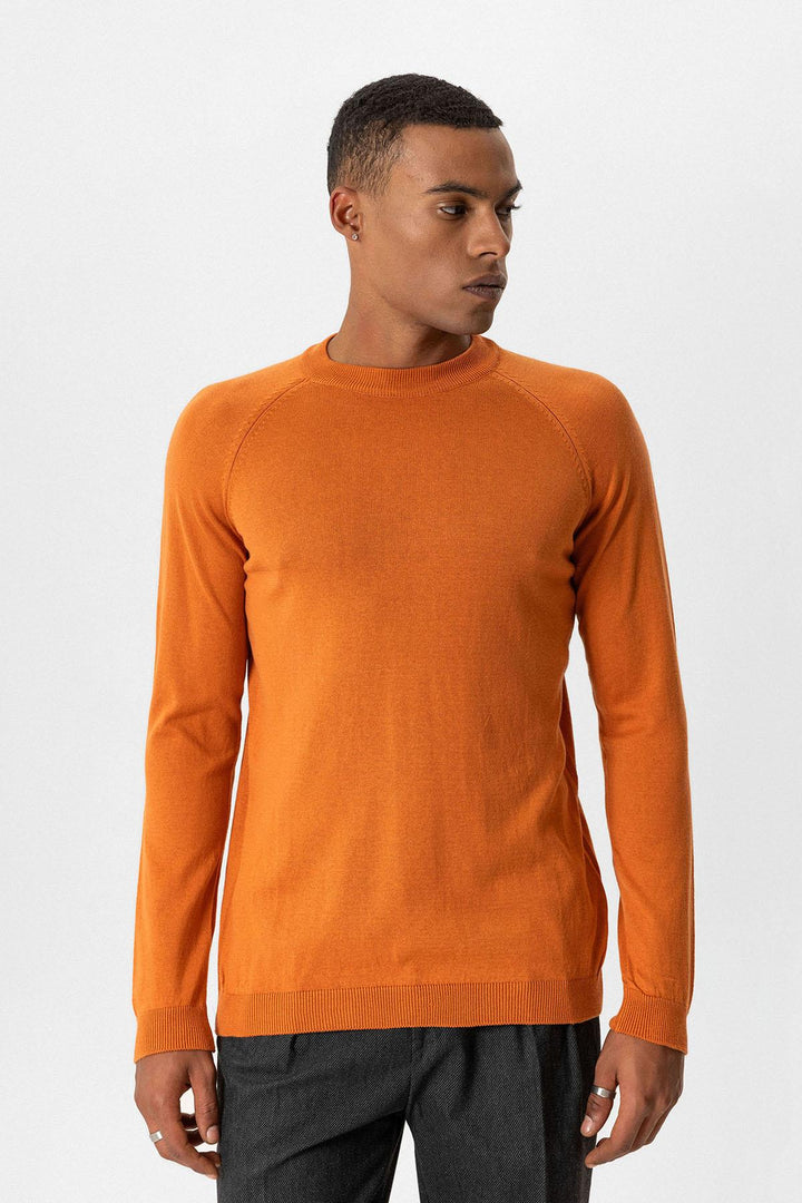 ANT Crew Neck Slim Fit Knitwear Sweater - Flagstaff