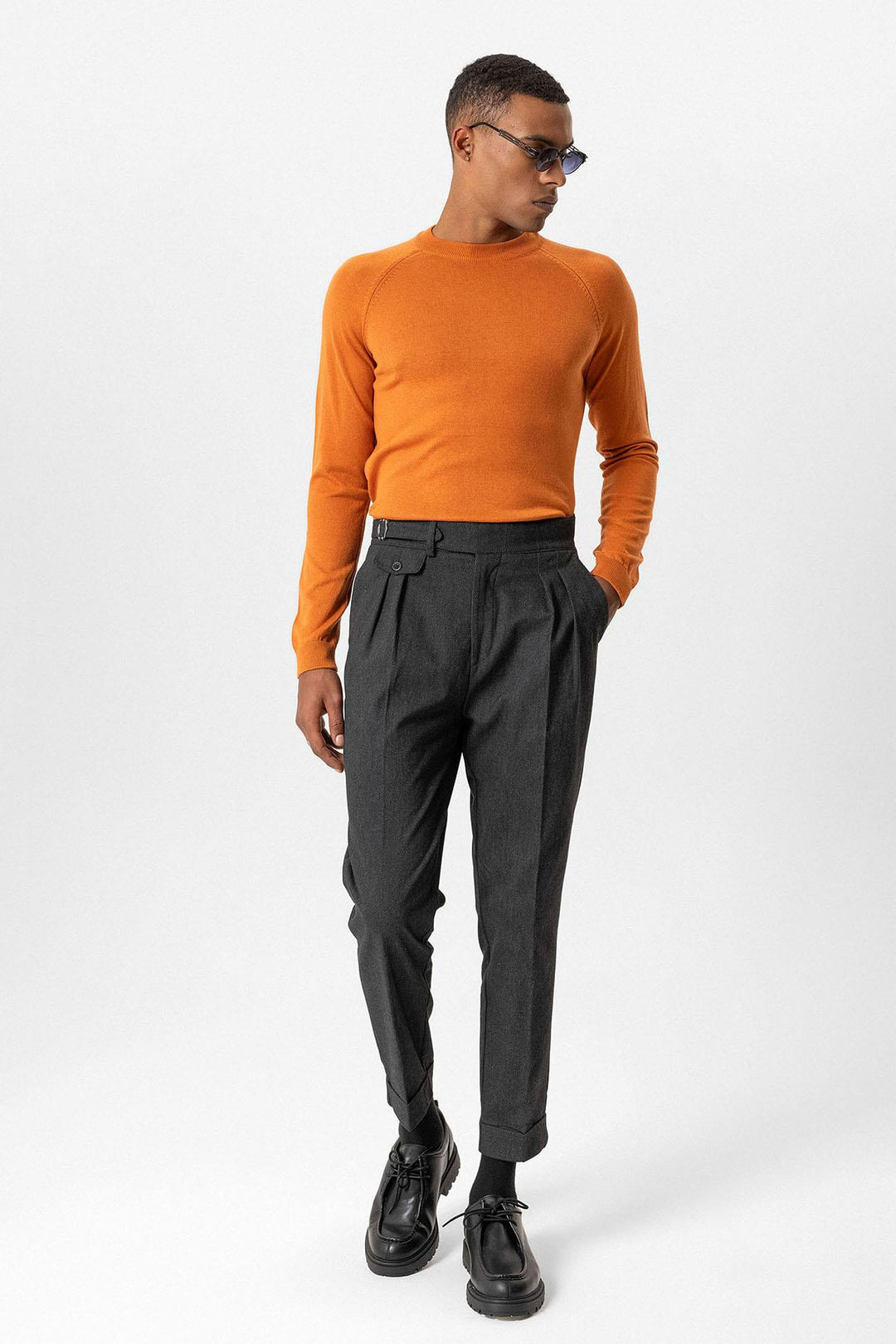 ANT Crew Neck Slim Fit Knitwear Sweater - Flagstaff