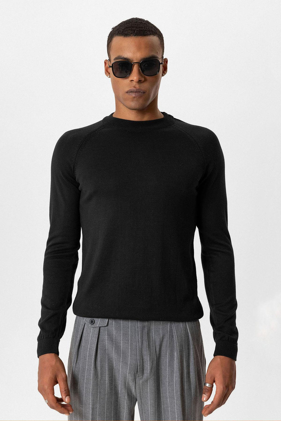 ANT Crew Neck Slim Fit Knitwear Sweater - Ivry-sur-Seine