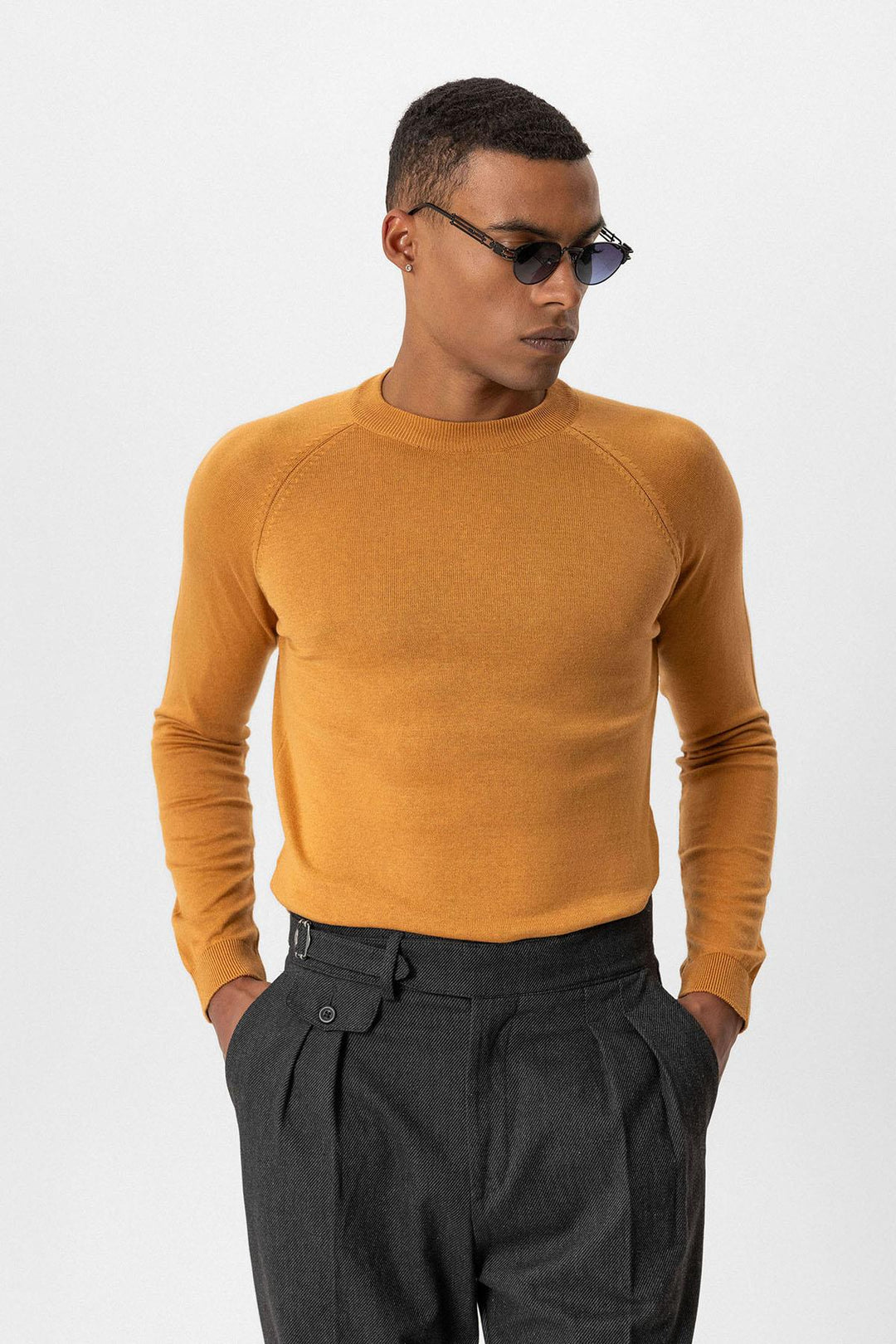 ANT Crew Neck Slim Fit Knitwear Sweater - Romford