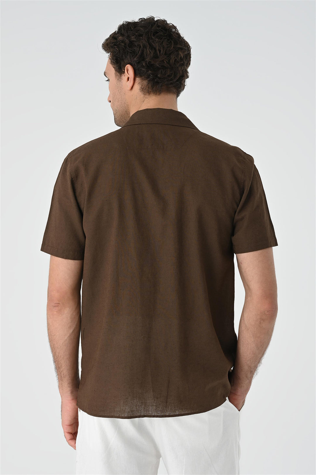 ANT Camp  Collar Pocket Detailed Men's Shirt - Winter Springs