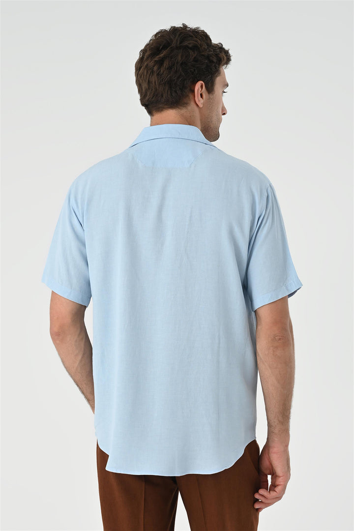 ANT Camp  Collar Pocket Detailed Men's Shirt - Union City