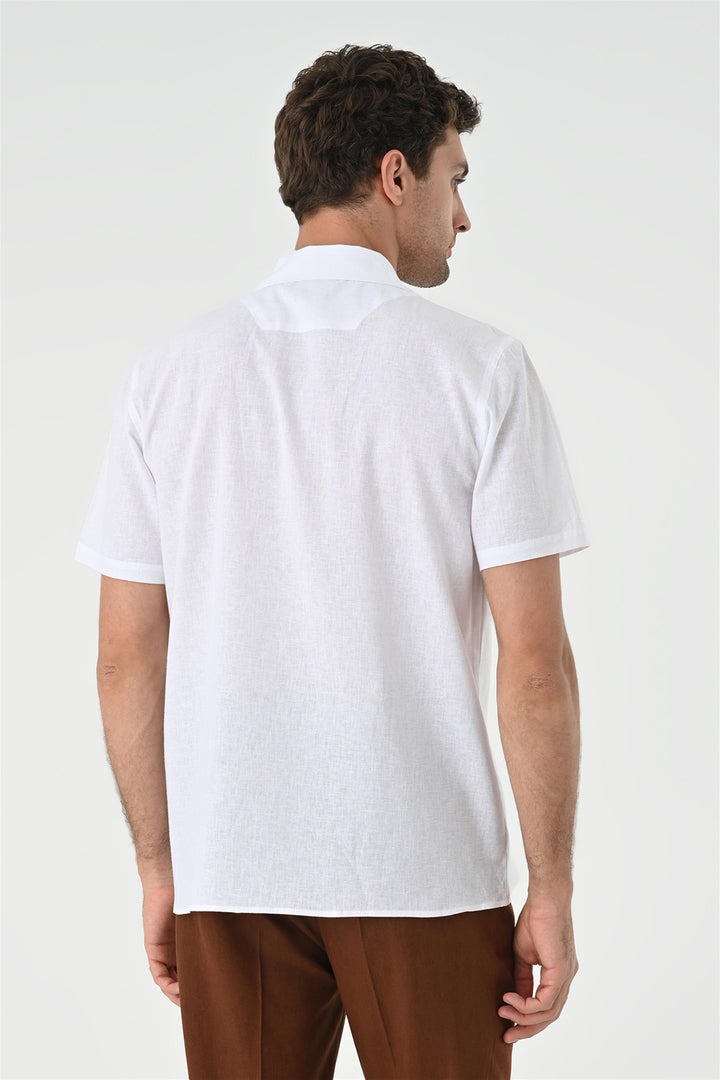 ANT Camp  Collar Pocket Detailed Men's Shirt - Ingolstadt