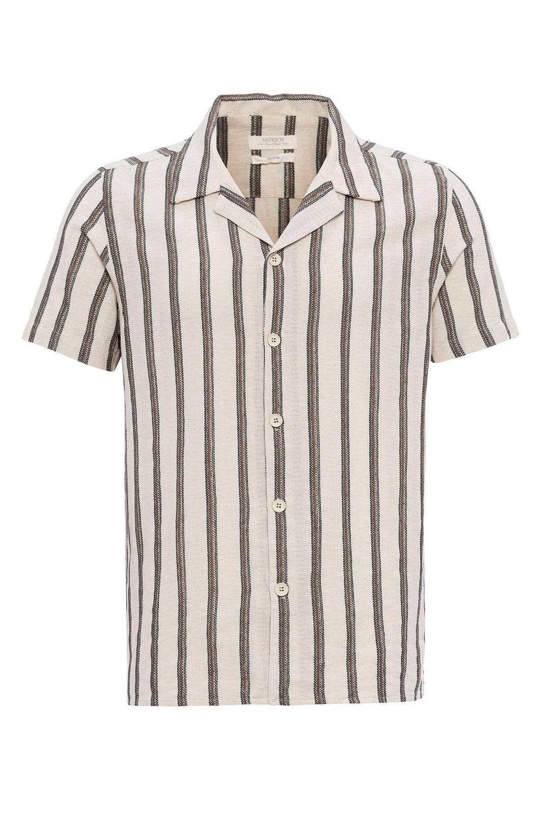 ANT Camp  Collar Striped Men's Shirt - Viseu