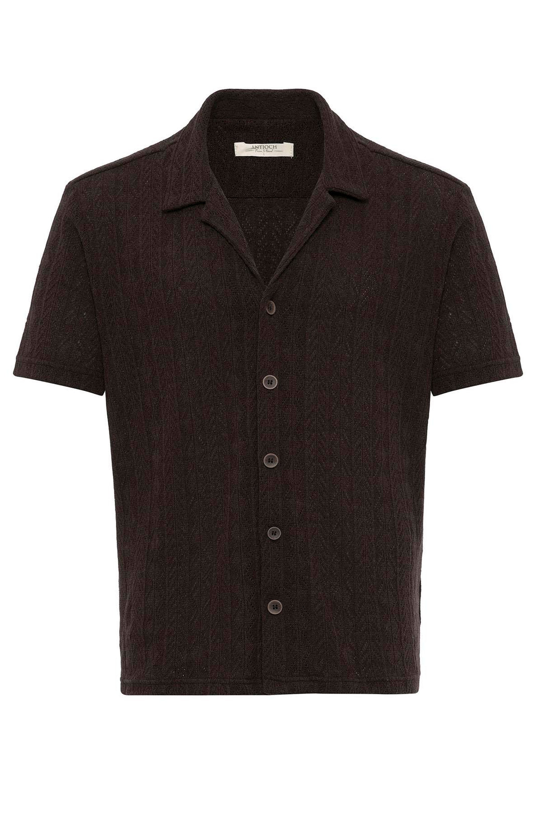 ANT Camp  Collar Knitted Patterned Men's Shirt - Melbourne