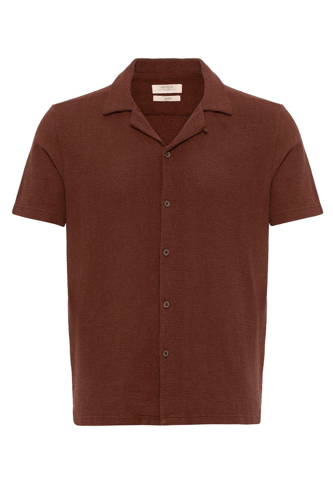 ANT Camp  Collar Knitted Textured Men's Shirt - Prato