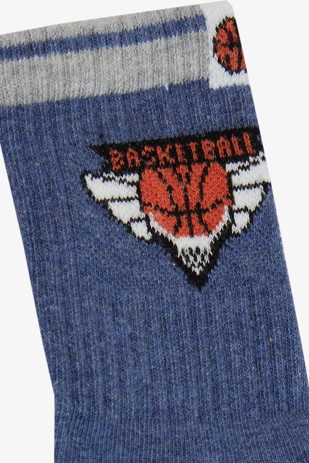 BRE Plus Boy Basketball Themed Socks for Boys 30 Years Old, Indigo - Querétaro