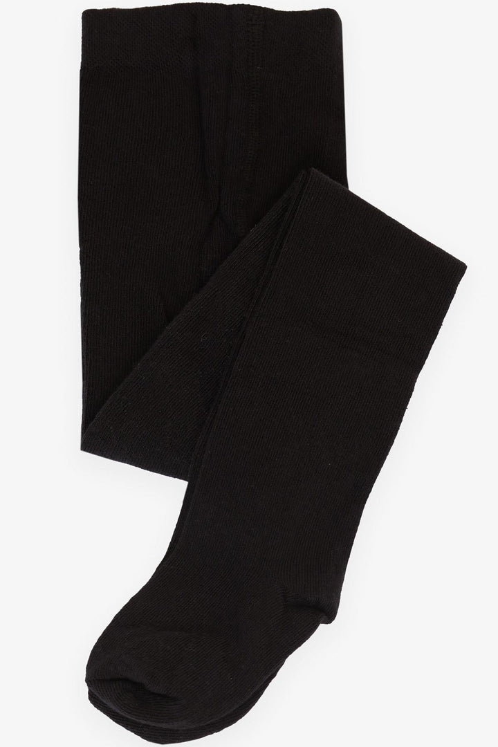 BRE Plus Girl Child Tights Basic 1-6 Years, Black - Nicolás Romero