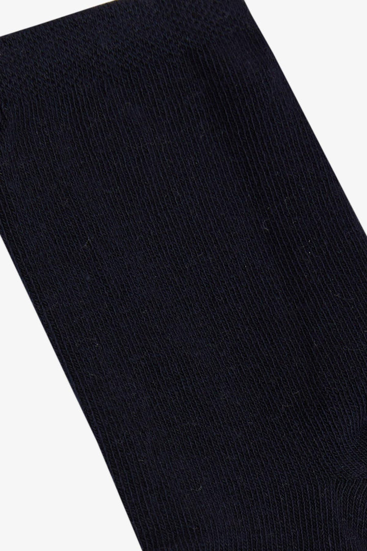 BRE Plus Girl Child Socks Basic 16 Years, Navy Blue - Boucherville