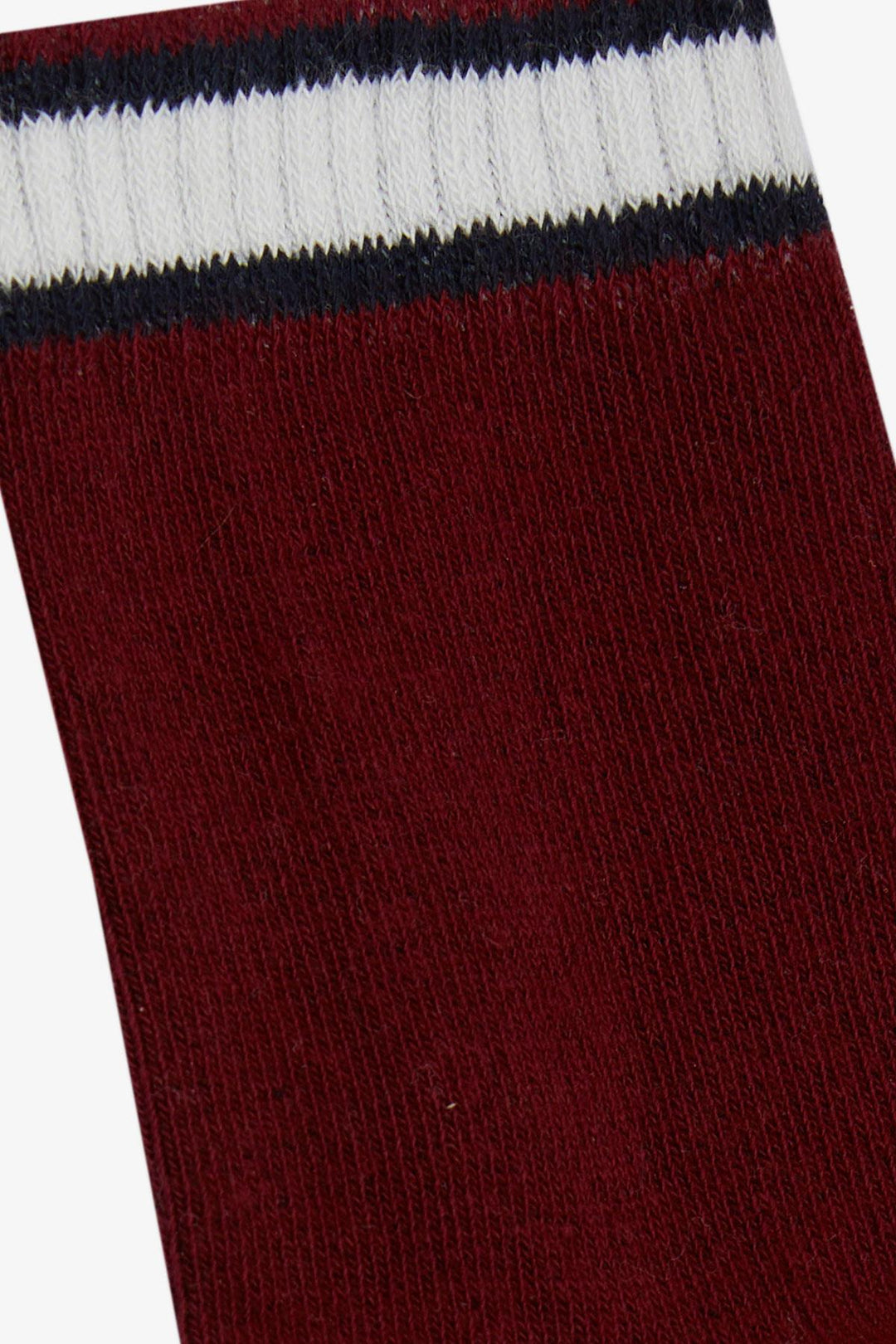 BRE Plus Girl Socks Striped 14 Years, Burgundy - Limbiate