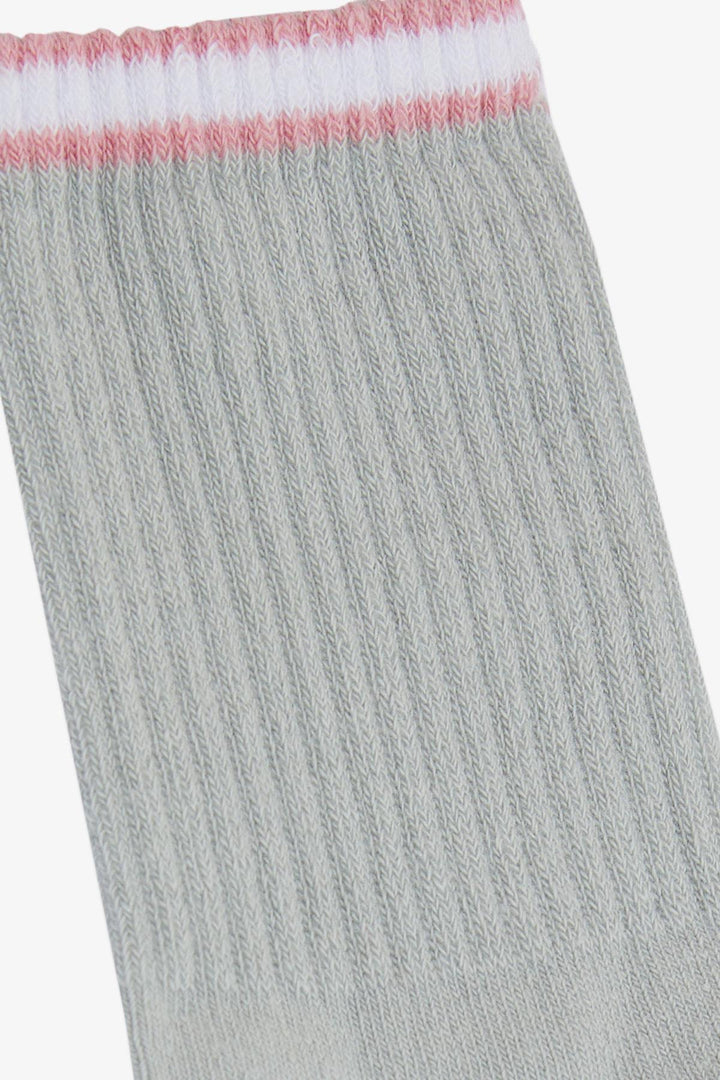 BRE Plus Girl Socks Striped 74 Years, Gray - Wyoming