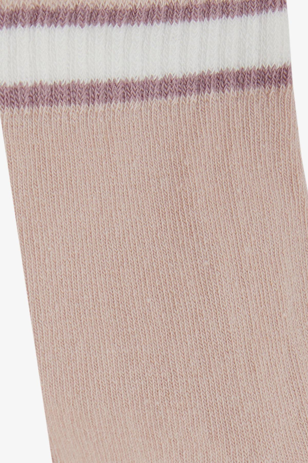 BRE Plus Girl Socks Striped 14 Years, Pink - Danbury