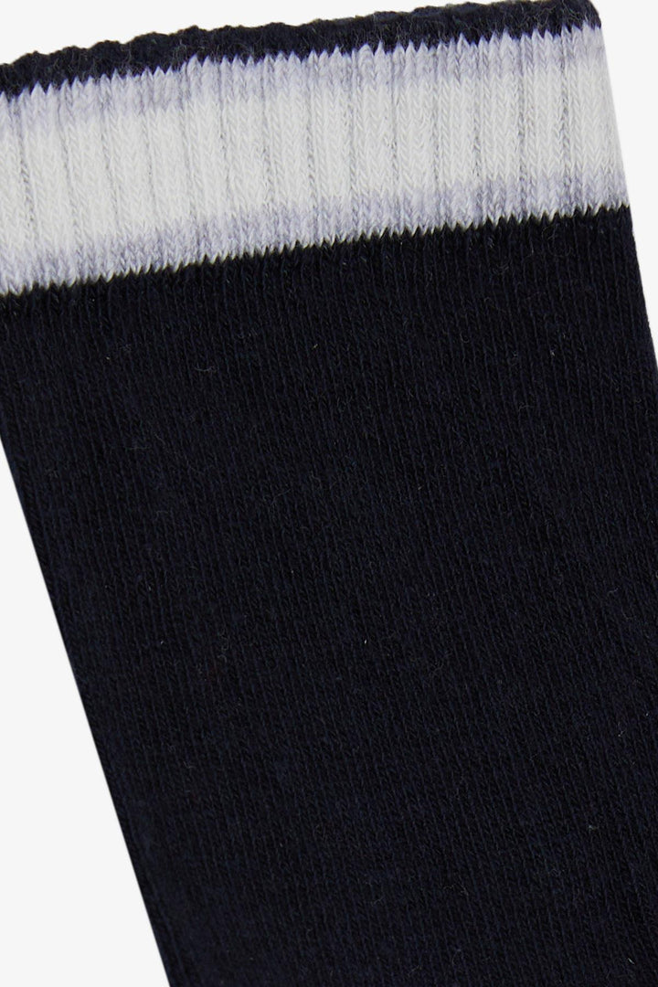 BRE Plus Girl Socks Striped 14 Years, Navy Blue - Rotterdam