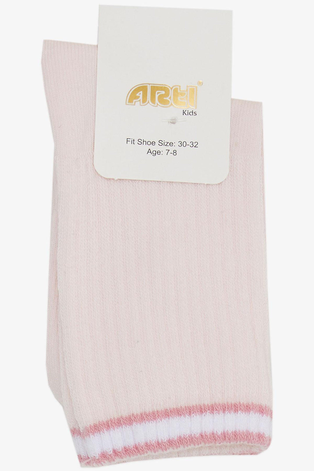 BRE Girls' Striped Socks 74 Years, Pink - Úbeda