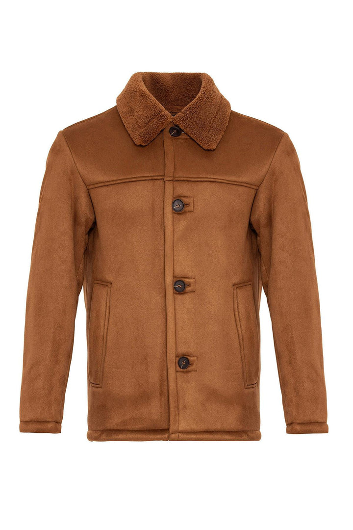 ANT Lining Detailed Suede Coat - Strasbourg