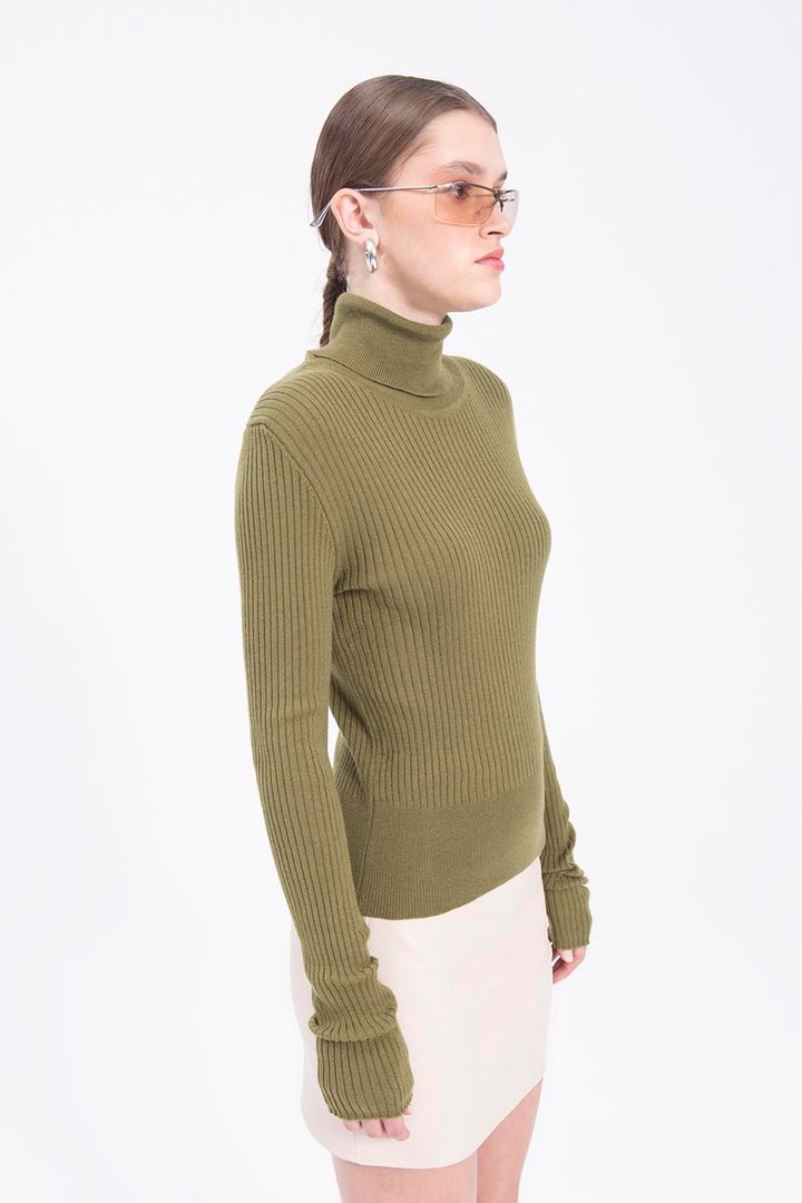 BSL Women Turtleneck вязаная топ - Saltillo