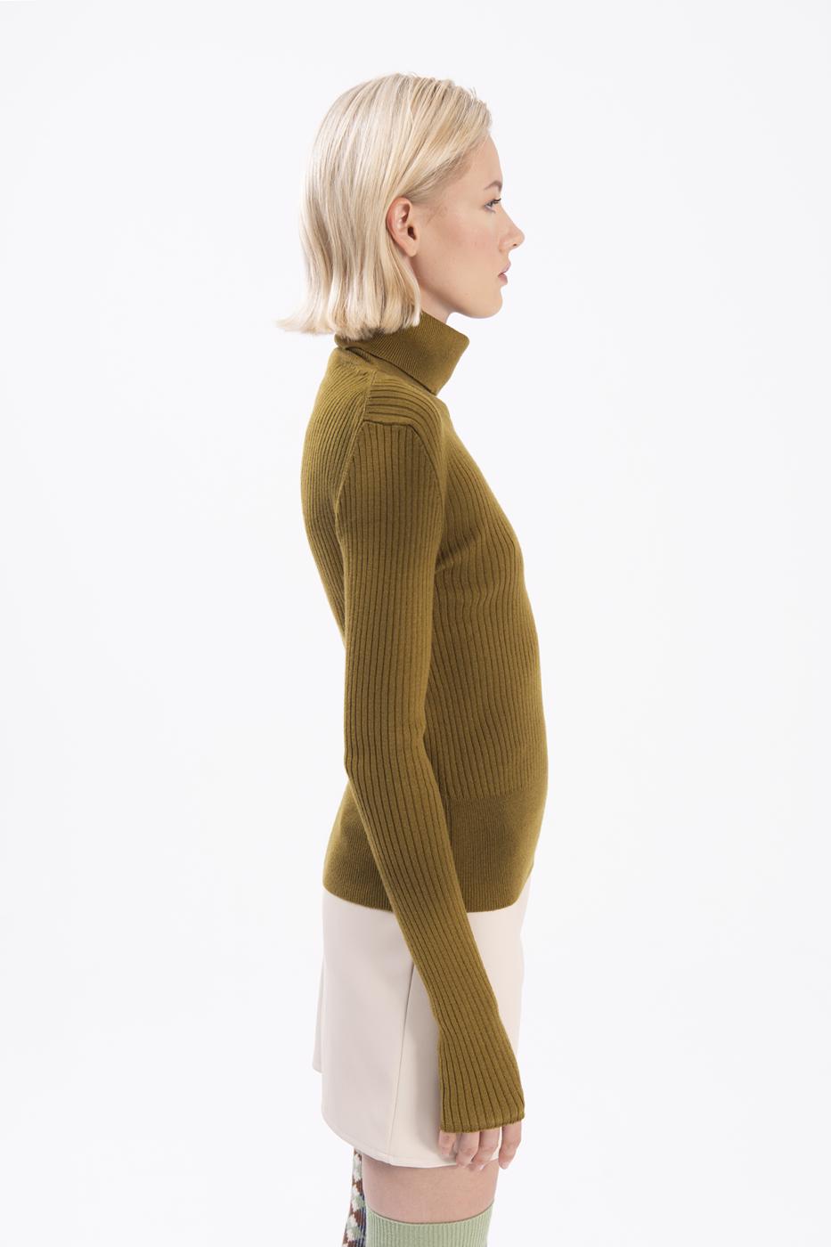 BSL Women Turtleneck knitted top - Bowling Green