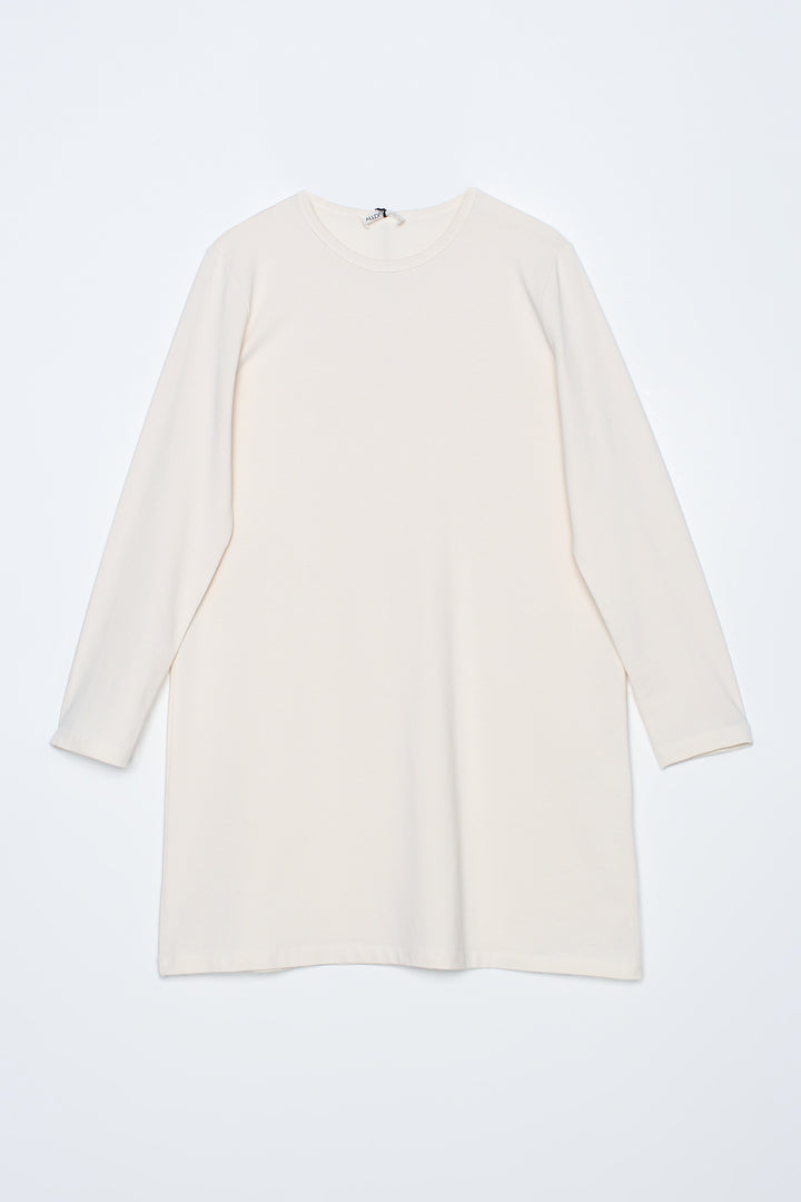 TLD Women Allday Ecru Supreme Sweat Tunic - Tours