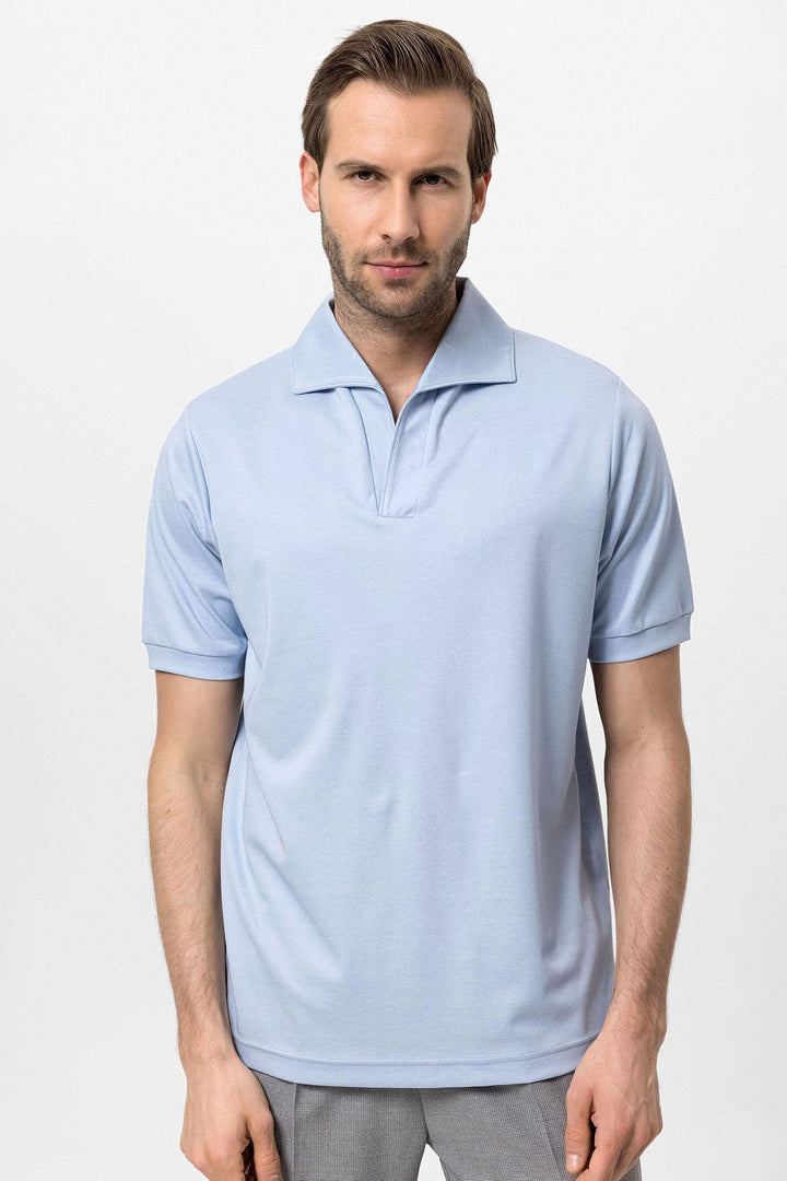 ANT Regular Fit Open Neck Men's T-Shirt - Genoa