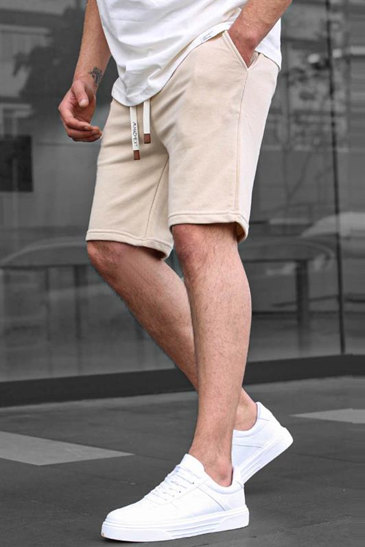 MDX Beige Basic Men Shorts 6505 - Council Bluffs